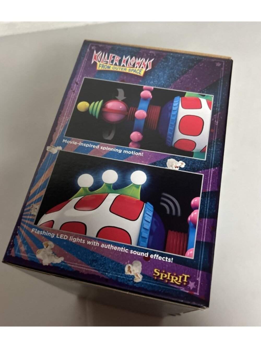 Killer Klowns Cotton Candy Toy Gun Spirit Halloween Accessory Collectible In Box - Picture 8 of 9